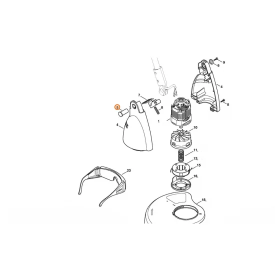 STIHL  Sworzeń 6421 711 8500